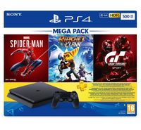 Image of Sony PS4, 500GB Console With 3 Game, 3 Months Free Subscription Bundle